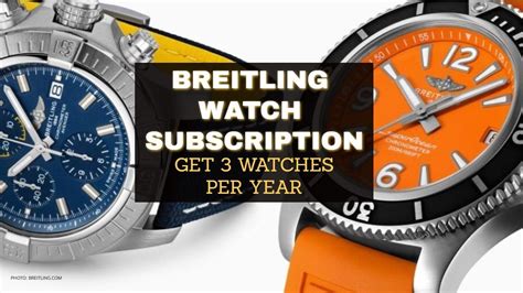 breitling privilege offer|breitlings select watch subscription.